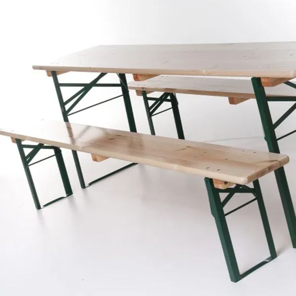 partytafel incl. 2 banken 220cm